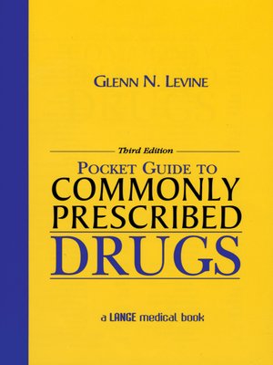 cover image of Pocket Guide to Commonly Prescribed Drugs
